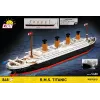 Konstruktorius Cobi R.M.S. Titanic modelis, 848 detalių, kolekcinis laivo modelis