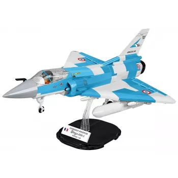 Cobi Mirage 2000-5F Modelis iš Plytelių, Ginkluotųjų Pajėgų Serija, 495 Dalys, Mastelis 1:48
