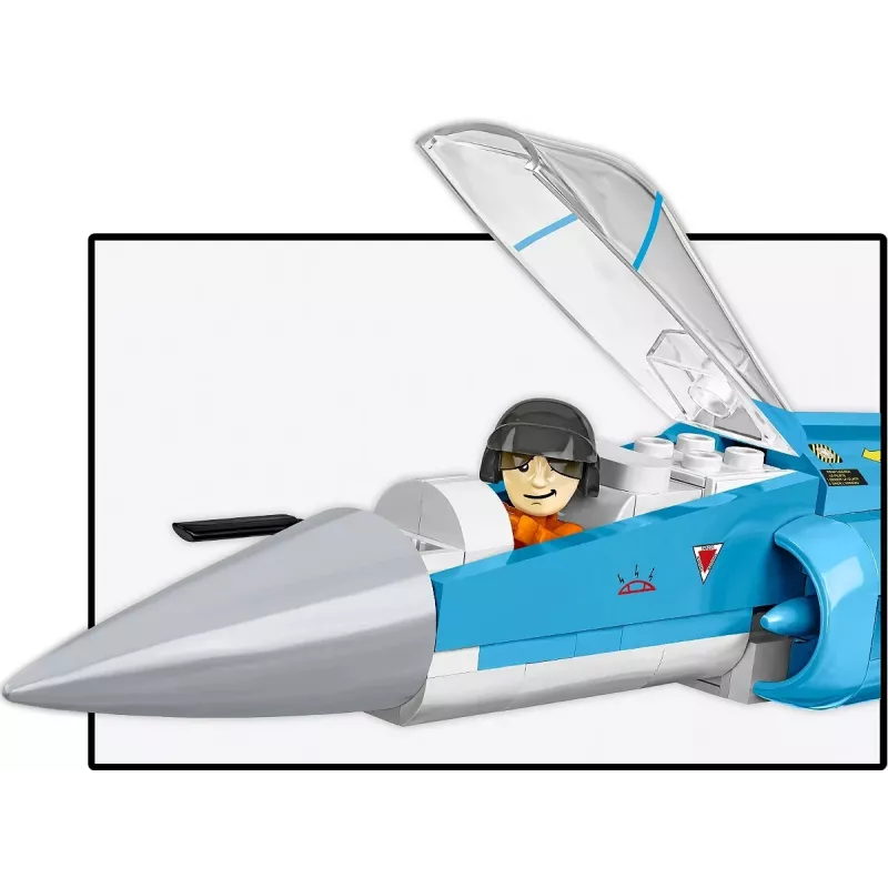 Cobi Mirage 2000-5F Modelis iš Plytelių, Ginkluotųjų Pajėgų Serija, 495 Dalys, Mastelis 1:48