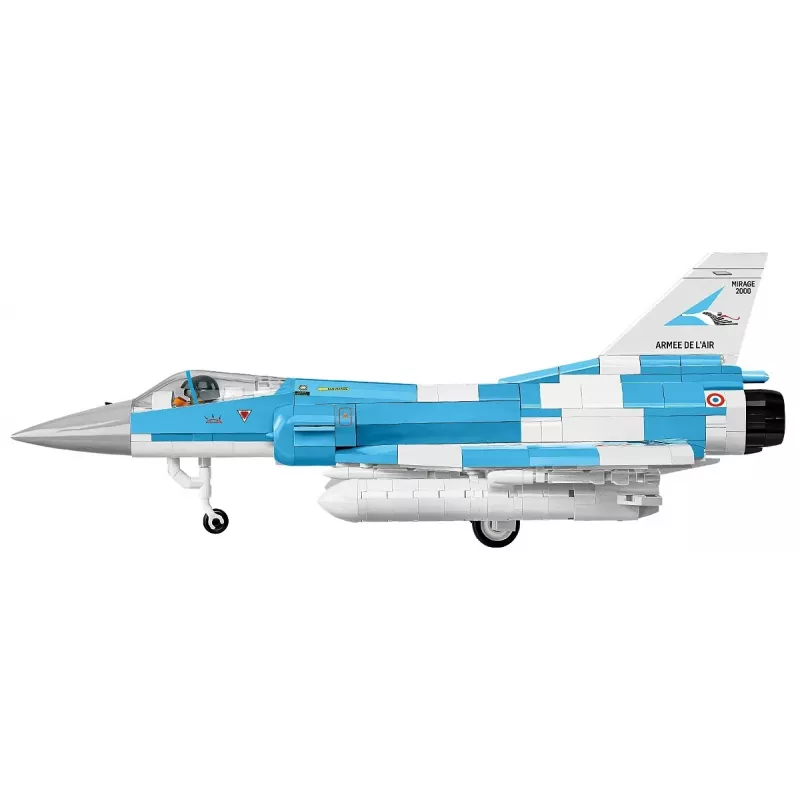 Cobi Mirage 2000-5F Modelis iš Plytelių, Ginkluotųjų Pajėgų Serija, 495 Dalys, Mastelis 1:48
