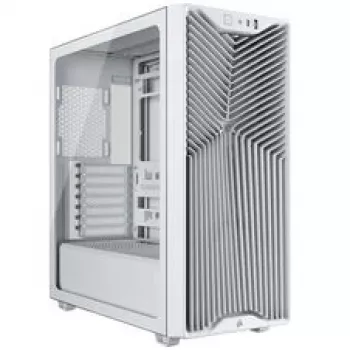 Corsair 3200D RS korpusas, Midi-Tower, ATX, grūdintas stiklas - baltas