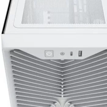 Corsair 3200D RS korpusas, Midi-Tower, ATX, grūdintas stiklas - baltas