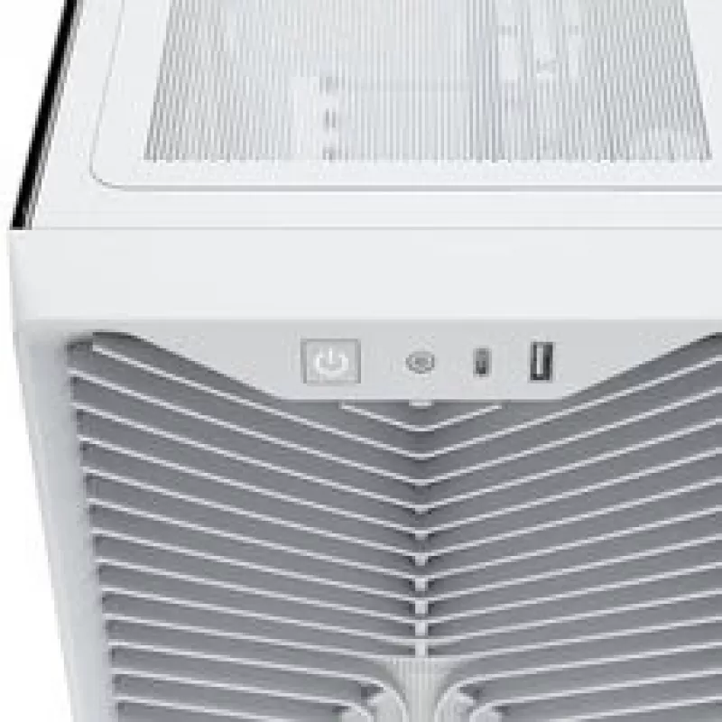 Corsair 3200D RS korpusas, Midi-Tower, ATX, grūdintas stiklas - baltas