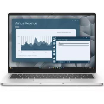 Dell Pro 14 PC14255 AI7-350 16GB 1TB W11P Noac 1Y nešiojamas kompiuteris