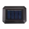 GreenBlue Solar LED stulpinis šviestuvas, 60x40mm, voko formos gaubtas, 3200K, GB125 WW