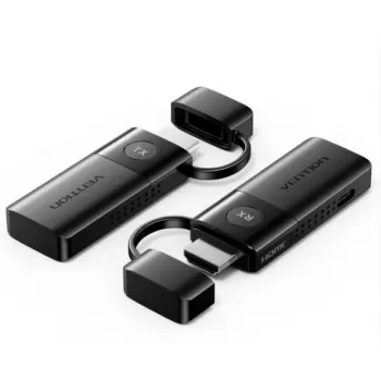 Vention ADKB0 HDMI siųstuvas-imtuvas, juodas
