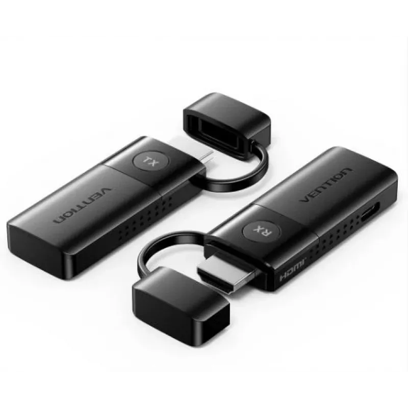 Vention ADKB0 HDMI siųstuvas-imtuvas, juodas