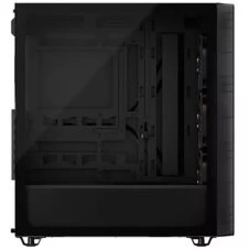 Corsair 3200D RS ARGB PC korpusas, Midi-Tower, ATX, grūdintas stiklas - Pilka