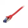 Synergy21 Patch Laidas RJ45, CAT6A 500MHz, 1,5 m, Raudonas, S-STP (S/FTP), TPE/LSZH (Superflex), AWG26