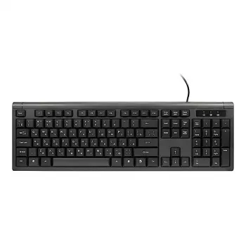 Klaviatūra Inter-Tech KM-3149R su pele, namų USB, QWERTY