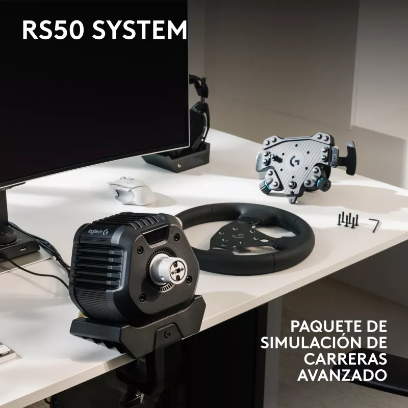 Logitech G RS50 Vairavimo ratas, laidinis