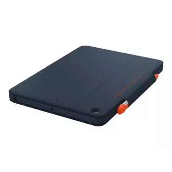 Logitech 920-010366 Dėklas su klaviatūra ir jutikliniu kilimėliu, skirtas Apple iPad, mėlynas