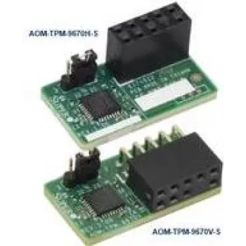 Super Micro Supermicro papildomas modulis AOM-TPM-9670H-S – aparatinės saugos lustas (AOM-TPM-9670H-S-O)