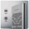 Išorinė dėžutė AXAGON EEM2-20GD USB-C 20 Gbps dviems M.2 NVMe SSD diskams su aparatiniu klonavimu