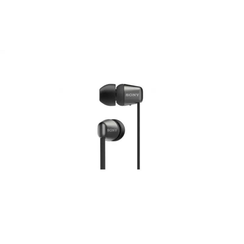 Sony WI-C310 belaidė ausinė į ausį, ant kaklo lankeliu, skambučiams/muzikai, Bluetooth, juoda
