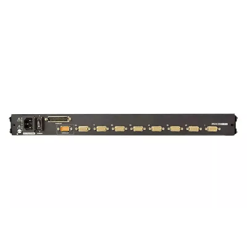 ATEN CL5708M 8 prievadų 17 colių LCD KVM jungiklis (USB / PS-2 VGA) su USB periferiniu prievadu