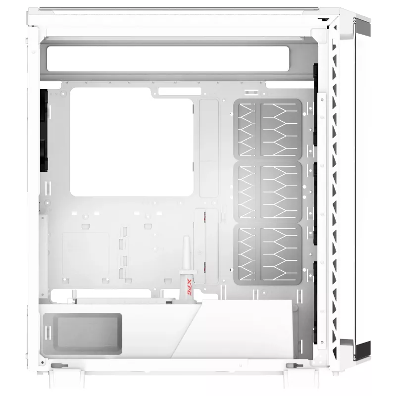 XPG BATTLECRUISER II ST Mid-Tower White, Midi bokštas, PC, Baltas, ATX, EATX, micro ATX, Mini-ITX, Nerūdijantis plienas, Žaidimams