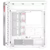XPG BATTLECRUISER II ST Mid-Tower White, Midi bokštas, PC, Baltas, ATX, EATX, micro ATX, Mini-ITX, Nerūdijantis plienas, Žaidimams