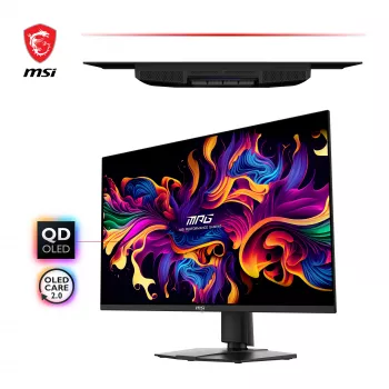 MSI MPG 271QRXDE QD-OLED monitorius 67,3 cm (26,5 col.) 2560 x 1440 pikseliai Wide Quad HD juodas