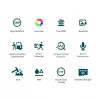 TP-Link VIGI 5MP Full-Color kupolinė tinklo kamera, IP apsaugos kamera, vidaus ir lauko, laidinė, 120 dB, CE, NTRA, VCCI, KC, BSMI, FCC, IC, lubos