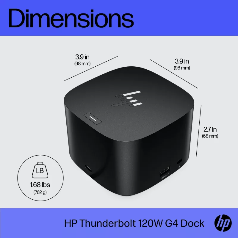 HP Thunderbolt Dock 120W G4 stotelė