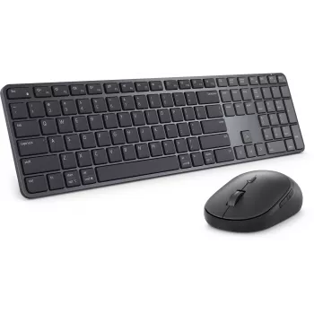 DELL Pro 7 Slim KM726 belaidė klaviatūra su pele RF Wireless + Bluetooth QWERTZ juoda