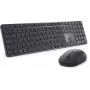 DELL Pro 7 Slim KM726 belaidė klaviatūra su pele RF Wireless + Bluetooth QWERTZ juoda