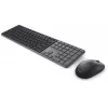 DELL Pro 7 Slim KM726 belaidė klaviatūra su pele RF Wireless + Bluetooth QWERTZ juoda