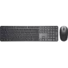 DELL Pro 7 Slim KM726 belaidė klaviatūra su pele RF Wireless + Bluetooth QWERTZ juoda