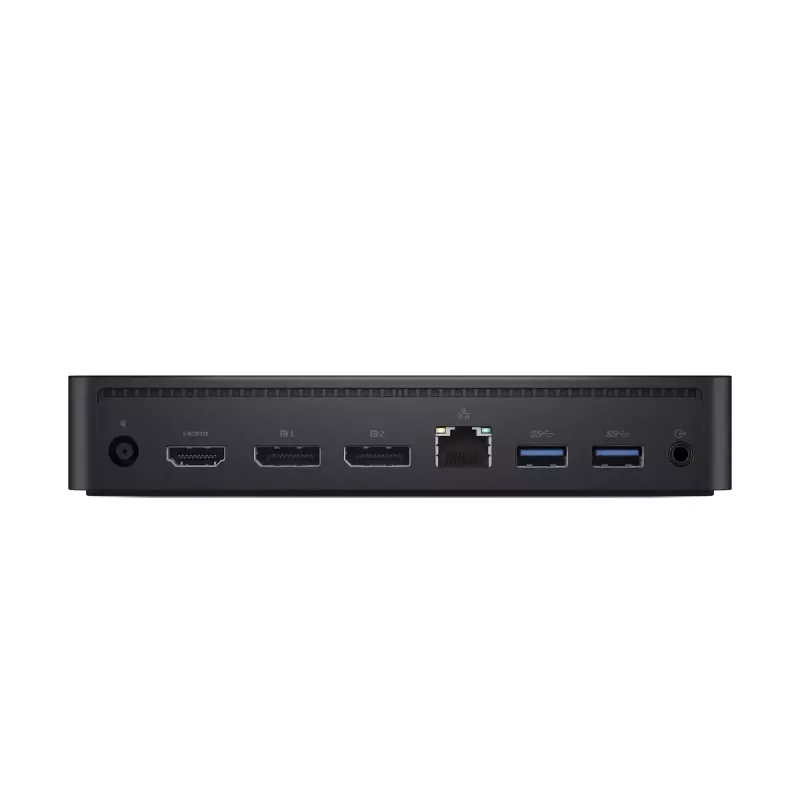DELL D6000 universali dokavimo stotelė, USB 3.2 Gen 1 (3.1 Gen 1) Type-C, juoda