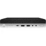 T1A HP EliteDesk 800 G5 Atnaujintas Intel® Core™ i5 i5-9500T 8 GB DDR4-SDRAM 512 GB SSD Windows 11 Pro Mini PC Juoda, Sidabrinė