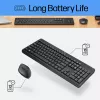 HP 230 belaidis pelių ir klaviatūrų rinkinys, baltas, su pele