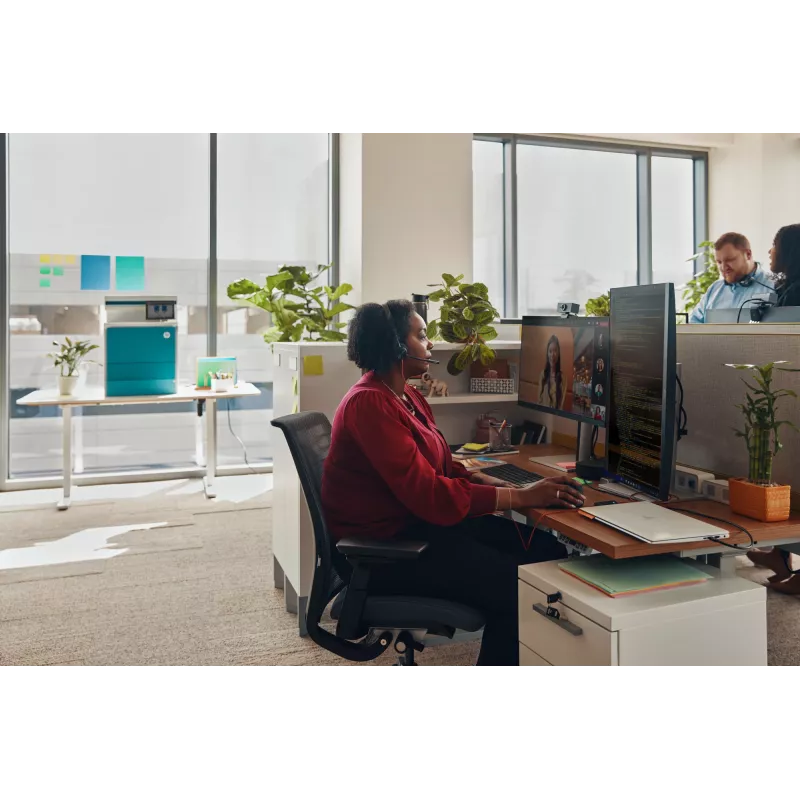 HP Poly Blackwire 3310 belaidė ausinė su mikrofonu, sertifikuota Microsoft Teams, USB-C/A adapteriu, TAA