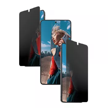 PanzerGlass ® 2-Way privatumo ekrano apsauga, skirta Samsung Galaxy S26+ | Ultra-Wide Fit su EasyAligner