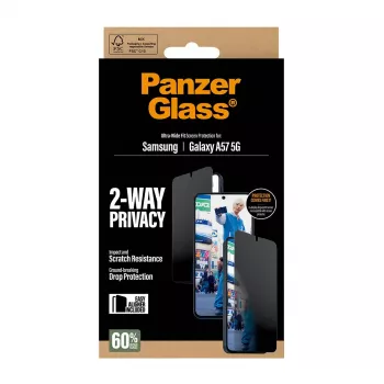PanzerGlass Privacy Screen Protector UWF – skaidrus, Samsung Galaxy A57 5G