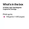 HP 953XL High Yield Magenta Original rašalo kasetė