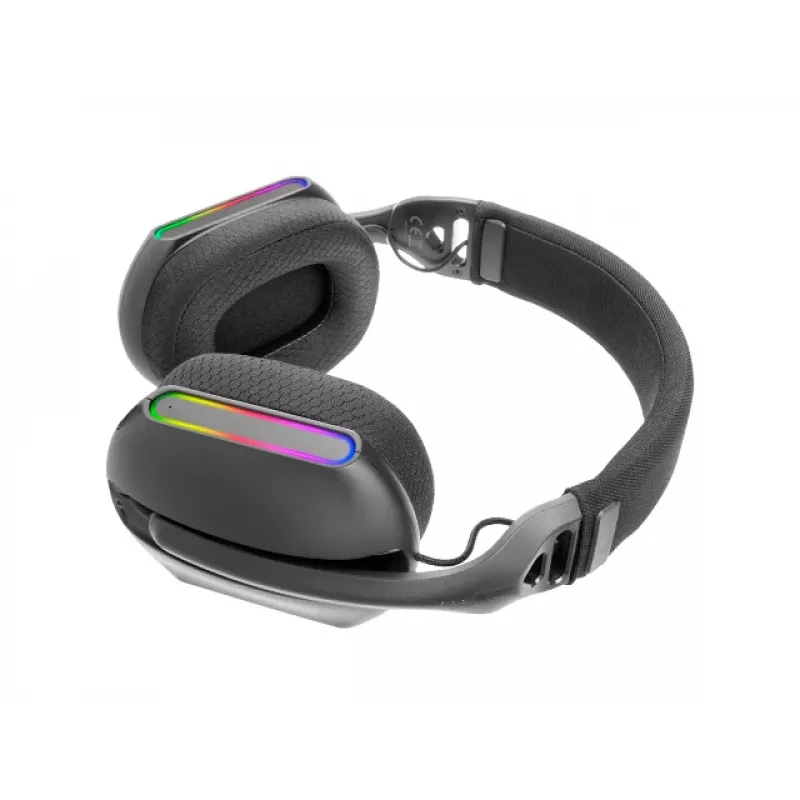 Mars Gaming MHW-PRO ausinės laidinės ir belaidės, USB Type-C, Bluetooth, juodos