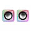 Mars Gaming MSCUBEP Pink RGB kompiuteriniai garsiakalbiai 8W DSP garso procesorius