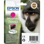 Epson Monkey Singlepack Magenta T0893 DURABrite Ultra rašalas, rausvai raudonas, pigmentinis, 3,5 ml, 1 vnt.