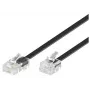 Microconnect MPK451S telefono kabelis 1 m Juoda