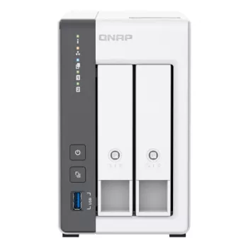 QNAP TS-216G NAS / saugojimo serveris bokštinis Cortex-A Cortex-A55 4 GB HDD Baltas