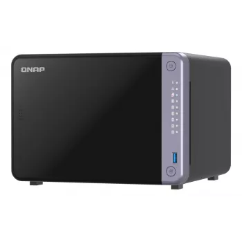 QNAP TS-632X-4G NAS/serveris bokštinis Alpine AL-524 4 GB DDR4 QNAP QTS Juoda