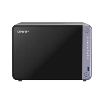 QNAP TS-632X-4G NAS/serveris bokštinis Alpine AL-524 4 GB DDR4 QNAP QTS Juoda