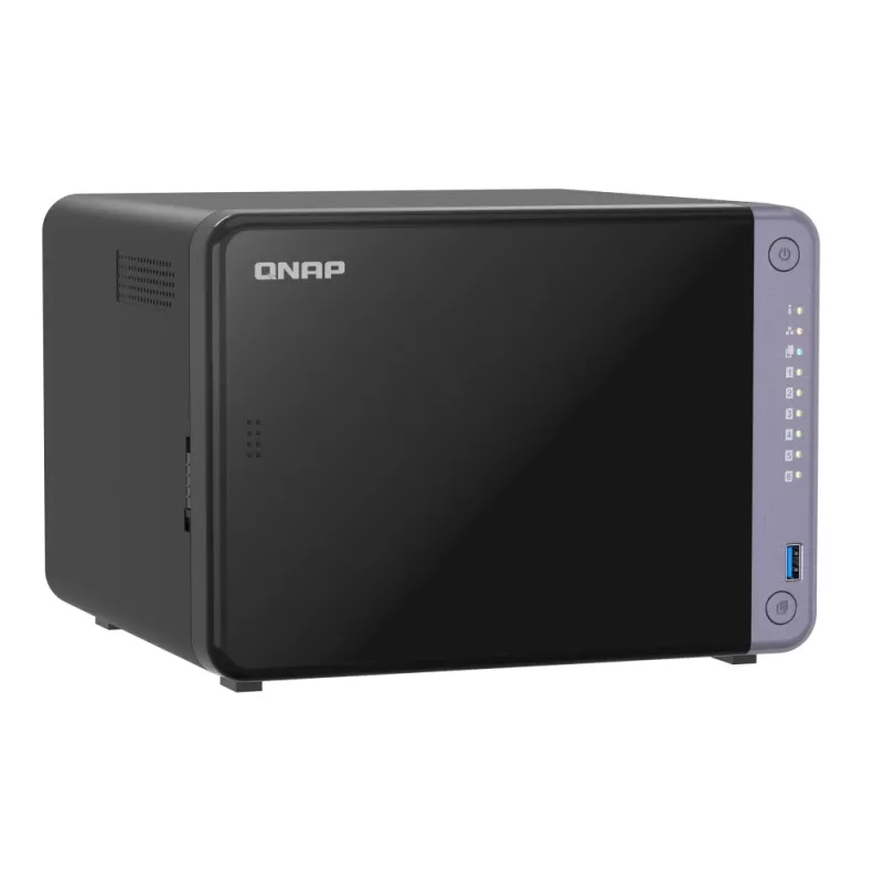 QNAP TS-632X-4G NAS/serveris bokštinis Alpine AL-524 4 GB DDR4 QNAP QTS Juoda