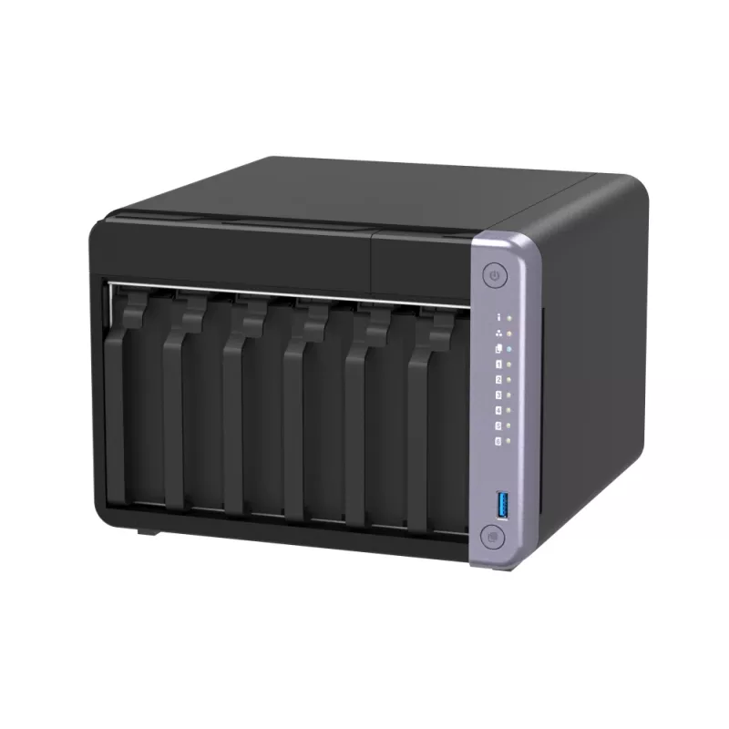 QNAP TS-632X-4G NAS/serveris bokštinis Alpine AL-524 4 GB DDR4 QNAP QTS Juoda