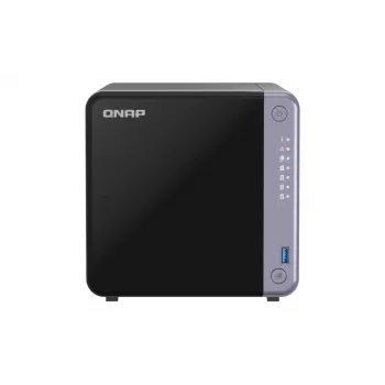 QNAP TS-432X-4G NAS/serveris bokštinis Alpine Alpine AL-524 4 GB DDR4 QNAP QTS Juoda