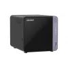 QNAP TS-432X-4G NAS/serveris bokštinis Alpine Alpine AL-524 4 GB DDR4 QNAP QTS Juoda