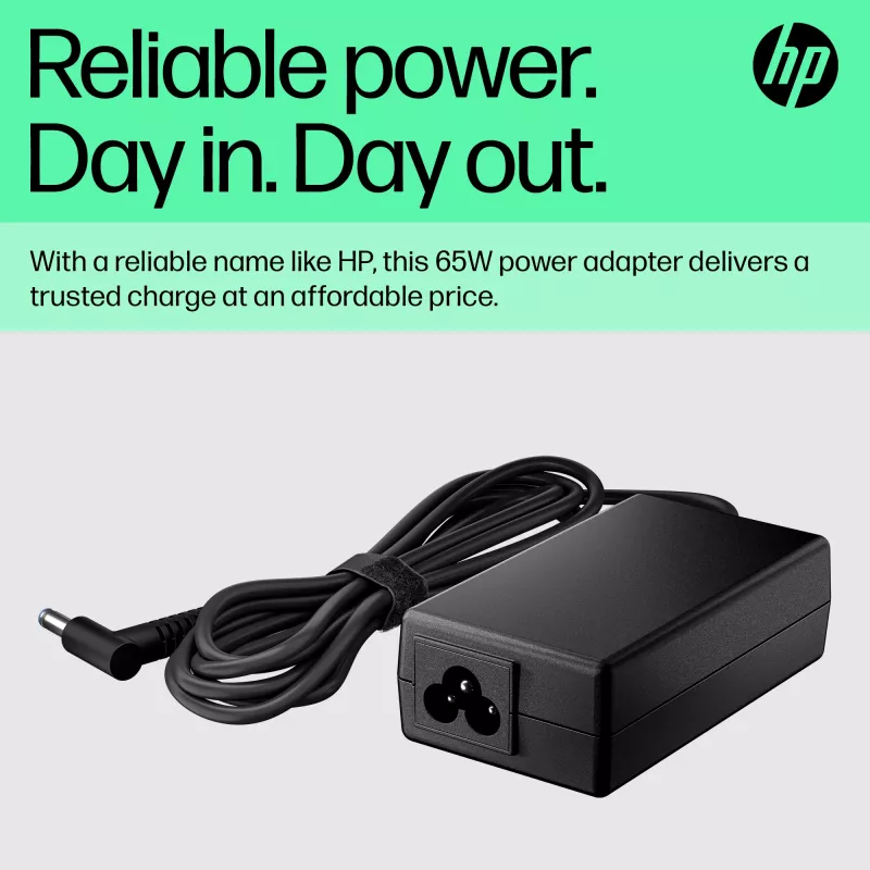 HP 65W Smart AC adapter, suderinamas su HP ProBook 440 G6, 450 G6, ProBook x360 11 ir kt.