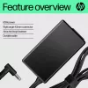 HP 65W Smart AC adapter, suderinamas su HP ProBook 440 G6, 450 G6, ProBook x360 11 ir kt.