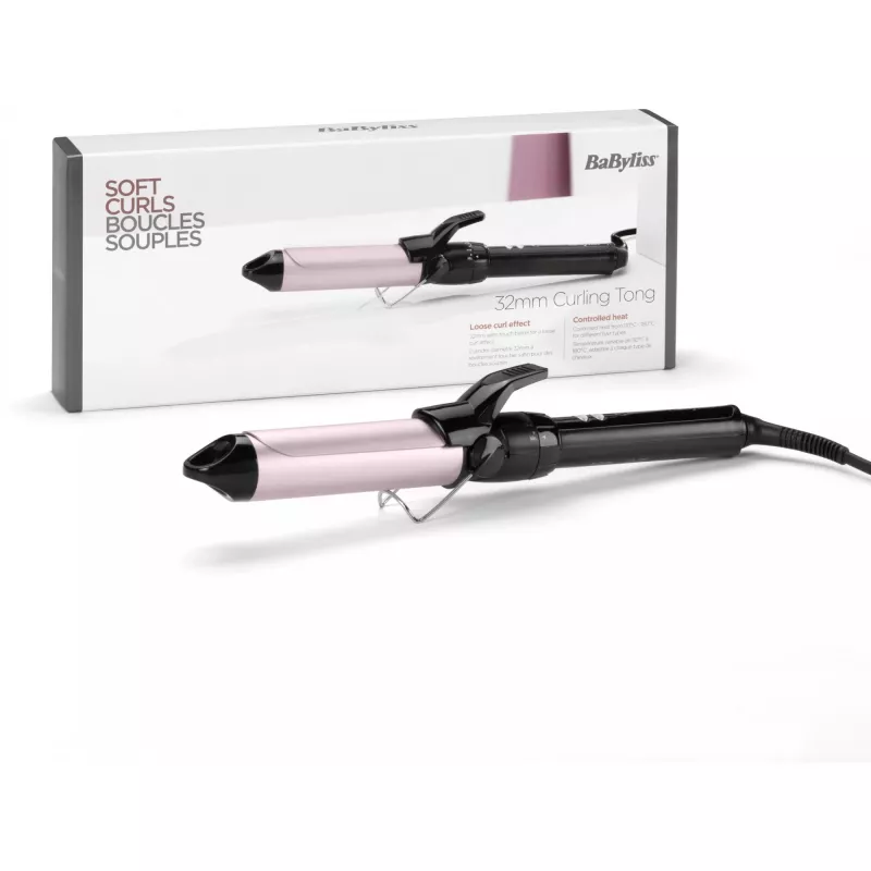 BaByliss Pro 180 Sublim’Touch 25 mm profesionalus garbanojimo žnyplės